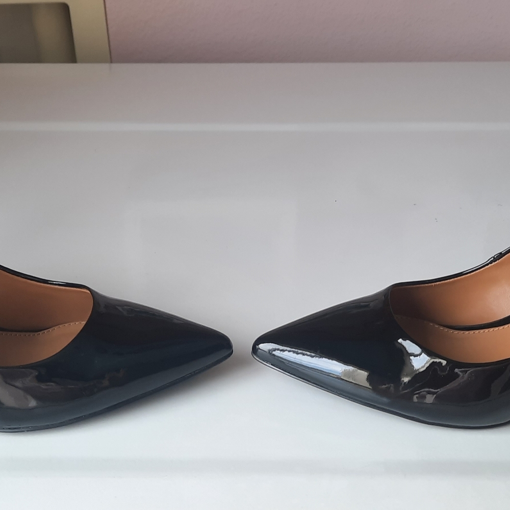 Black patent leather heels - Picture 3 of 6